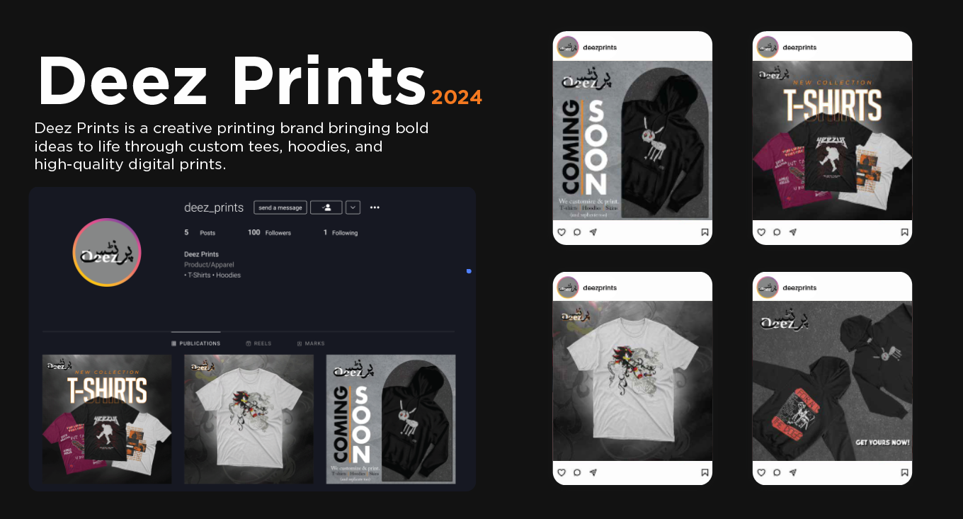 Deez Prints Social Media